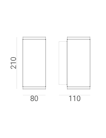 Norlys Sandvik Wall lamp 2xGU10 IP65 Graphite 1730GR - product 2
