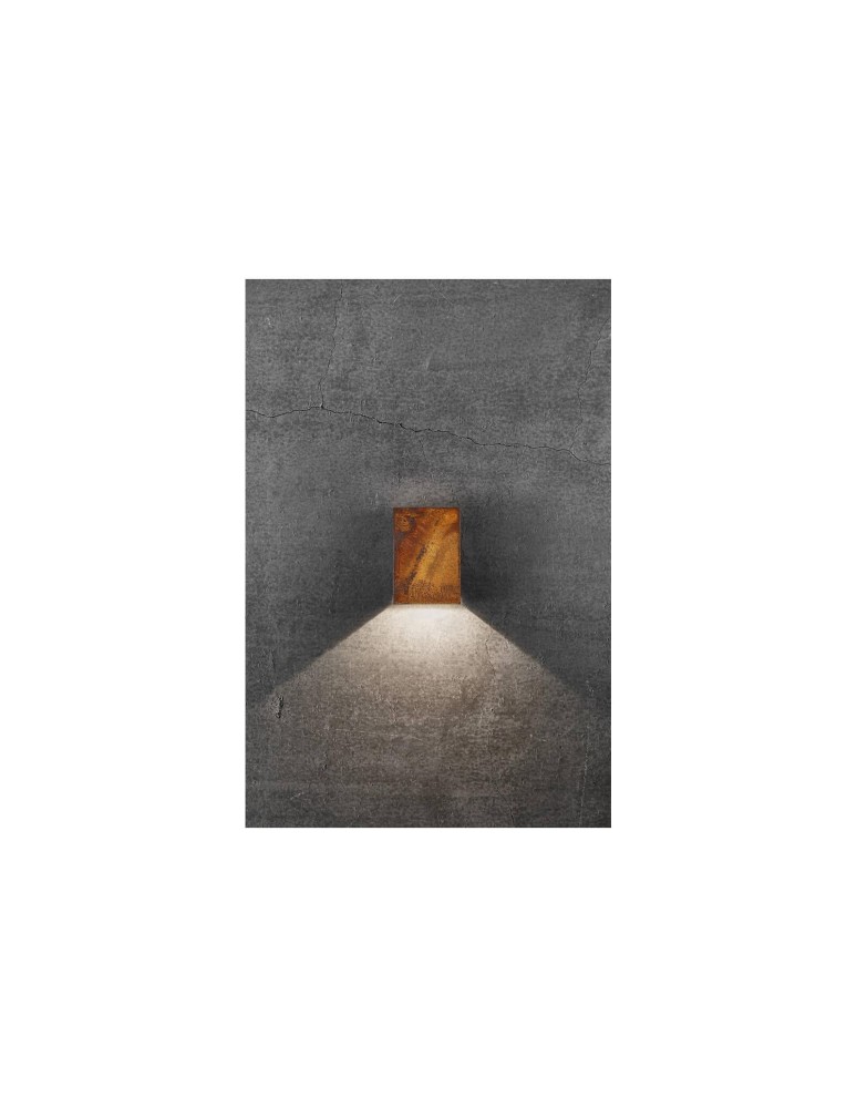 Outdoor wall lamps - NORDLUX FOLD LED Corten Wall Lamp 2019041038 - product kolory-swiatla.pl 4