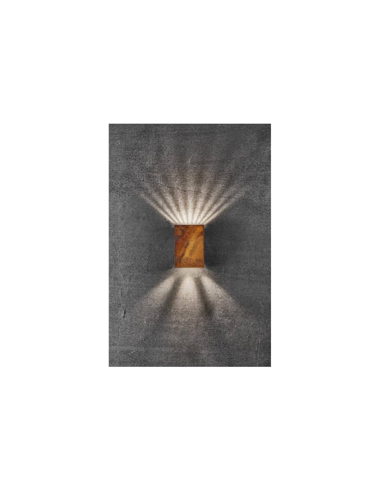 Outdoor wall lamps - NORDLUX FOLD LED Corten Wall Lamp 2019041038 - product kolory-swiatla.pl 5