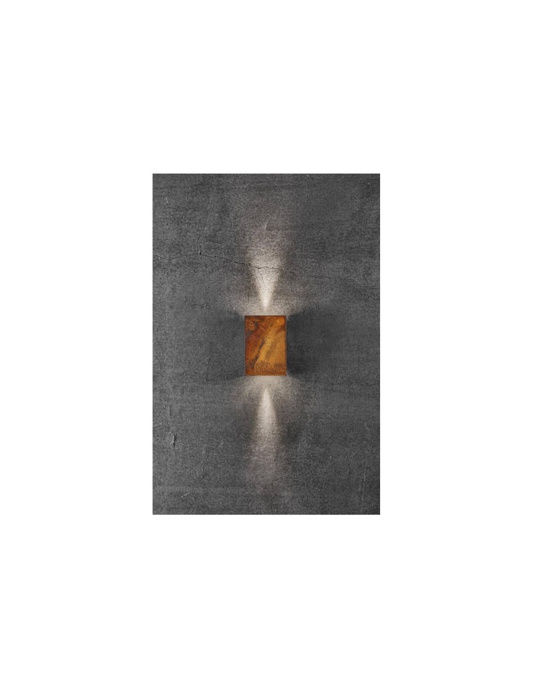 Outdoor wall lamps - NORDLUX FOLD LED Corten Wall Lamp 2019041038 - product kolory-swiatla.pl 6