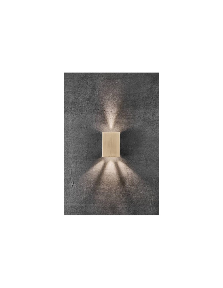 Outdoor wall lamps - NORDLUX FOLD LED Brass Wall Lamp 2019041035 - product kolory-swiatla.pl 4