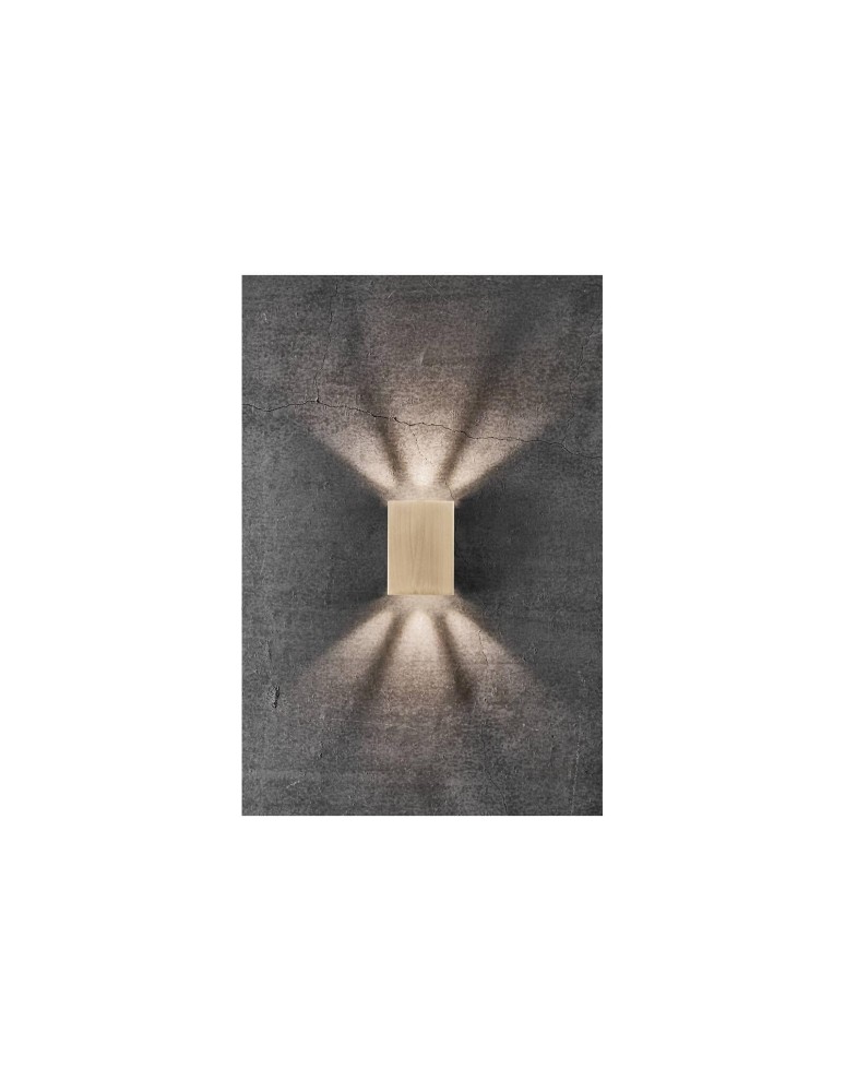 Outdoor wall lamps - NORDLUX FOLD LED Brass Wall Lamp 2019041035 - product kolory-swiatla.pl 11