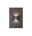 Outdoor wall lamps - NORDLUX FOLD LED Wall Lamp Silver 2019041031 - product 4