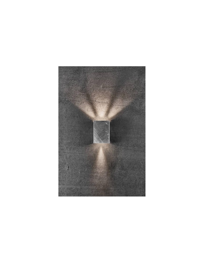 Outdoor wall lamps - NORDLUX FOLD LED Wall Lamp Silver 2019041031 - product kolory-swiatla.pl 6