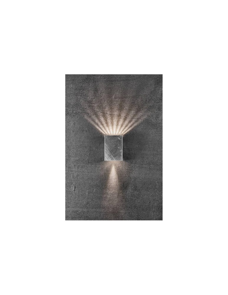 Outdoor wall lamps - NORDLUX FOLD LED Wall Lamp Silver 2019041031 - product kolory-swiatla.pl 7