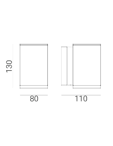 Norlys Sandvik Wall lamp 1xGU10 IP65 Graphite 1740GR - product 2