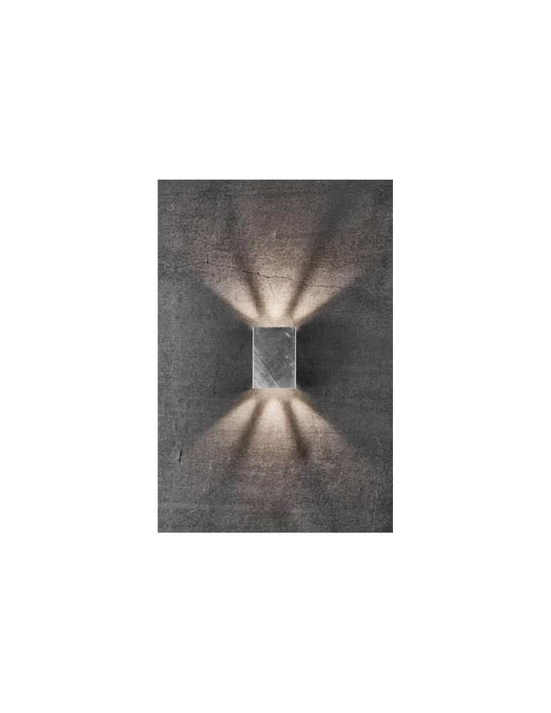 Outdoor wall lamps - NORDLUX FOLD LED Wall Lamp Silver 2019041031 - product kolory-swiatla.pl 12