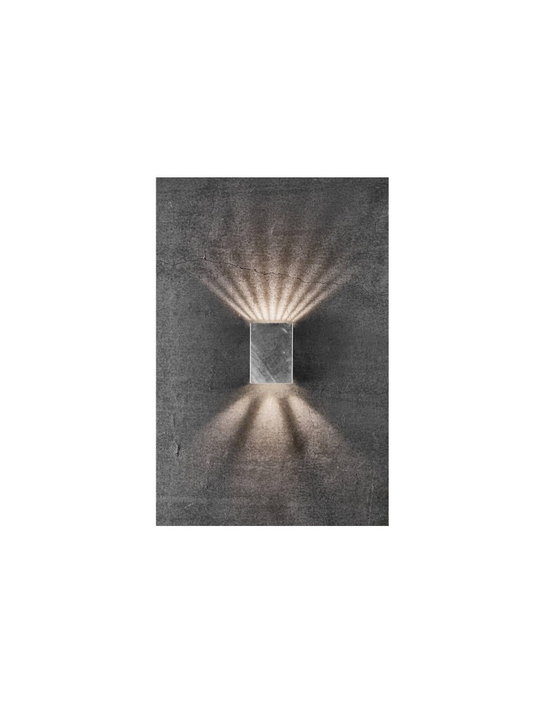 Outdoor wall lamps - NORDLUX FOLD LED Wall Lamp Silver 2019041031 - product kolory-swiatla.pl 13