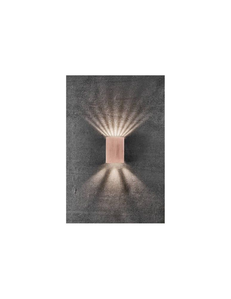 Outdoor wall lamps - NORDLUX FOLD LED Copper Wall Lamp 2019041030 - product kolory-swiatla.pl 12