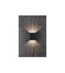 Outdoor wall lamps - NORDLUX FOLD LED Wall Lamp Aluminum Black 2019041003 - product 7