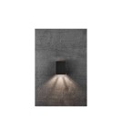 Outdoor wall lamps - NORDLUX FOLD LED Wall Lamp Aluminum Black 2019041003 - product 8