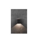 Outdoor wall lamps - NORDLUX FOLD LED Wall Lamp Aluminum Black 2019041003 - product 9