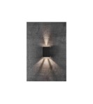 Outdoor wall lamps - NORDLUX FOLD LED Wall Lamp Aluminum Black 2019041003 - product 11