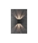 Outdoor wall lamps - NORDLUX FOLD LED Wall Lamp Aluminum Black 2019041003 - product 12