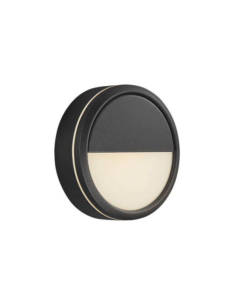 Outdoor wall lamps - NORDLUX Ceiling lamp Plafond round SMARTLIGHT 1x9.5W LED Black Aluminum 2019016003 - product kolory-swiatla.pl 1
