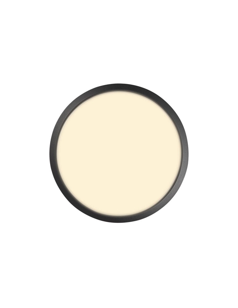 Outdoor wall lamps - NORDLUX Ceiling lamp Plafond round SMARTLIGHT 1x9.5W LED Black Aluminum 2019016003 - product kolory-swiatla.pl 3
