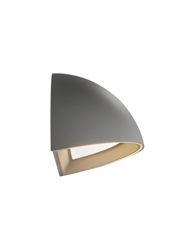 Outdoor wall lamps - NORDLUX SMARTLIGHT LED Wall Lamp Aluminum Gray 2019001010 - product kolory-swiatla.pl 3