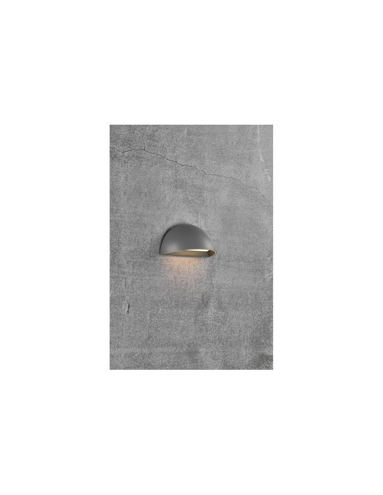 Outdoor wall lamps - NORDLUX SMARTLIGHT LED Wall Lamp Aluminum Gray 2019001010 - product kolory-swiatla.pl 4