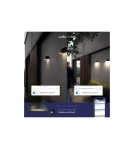 Outdoor wall lamps - NORDLUX SMARTLIGHT LED Wall Lamp Aluminum Gray 2019001010 - product 7