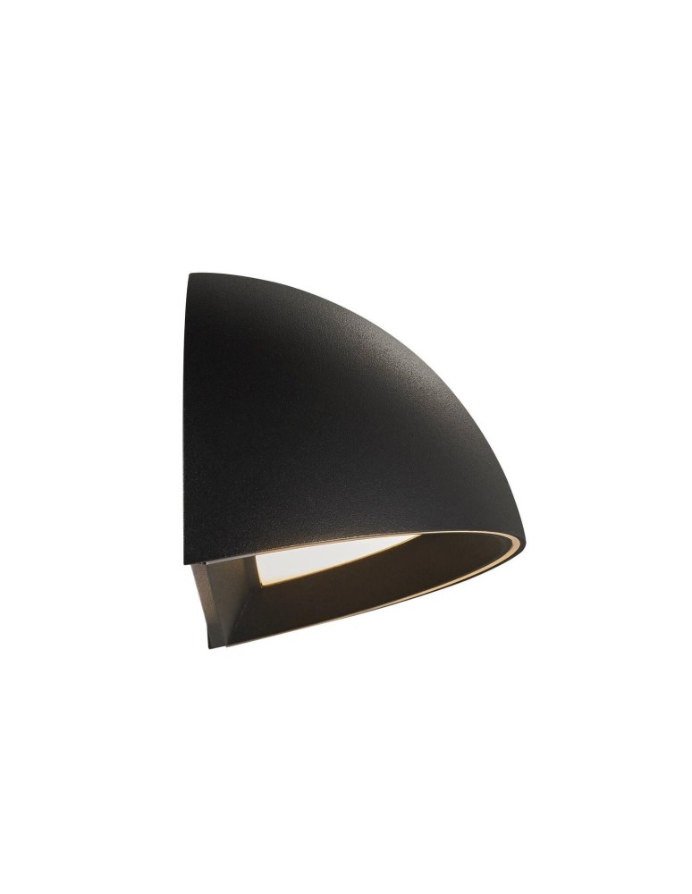 Outdoor wall lamps - NORDLUX SMARTLIGHT LED Aluminum Wall Lamp Black 2019001003 - product kolory-swiatla.pl 3