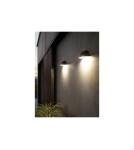 Outdoor wall lamps - NORDLUX SMARTLIGHT LED Aluminum Wall Lamp Black 2019001003 - product 4
