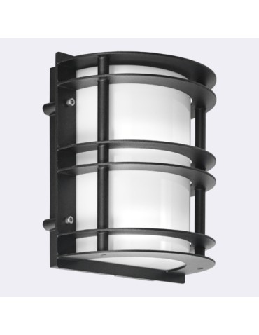 Norlys Stockholm Wall lamp 1xE27 IP54 Black 220B