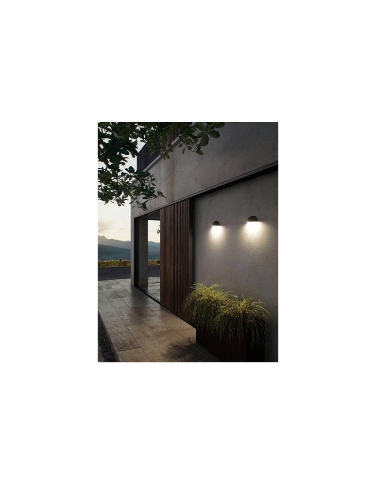 Outdoor wall lamps - NORDLUX SMARTLIGHT LED Aluminum Wall Lamp Black 2019001003 - product kolory-swiatla.pl 6