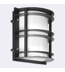 Outdoor wall lamps - Norlys Stockholm LED wall lamp 8W 332lm 3000K IP54 Black 1600B - product 1