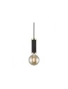 NORDLUX GALLOWAY Lampa Wisząca E27 40W Metal Czarny/Mosiądz 2011053003