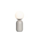 Scandinavian style table lamps - NORDLUX NOTTI Table Lamp E14 25W Metal Grey 2011035010 - product 1