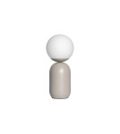 Scandinavian style table lamps - NORDLUX NOTTI Table Lamp E14 25W Metal Grey 2011035010 - product 2