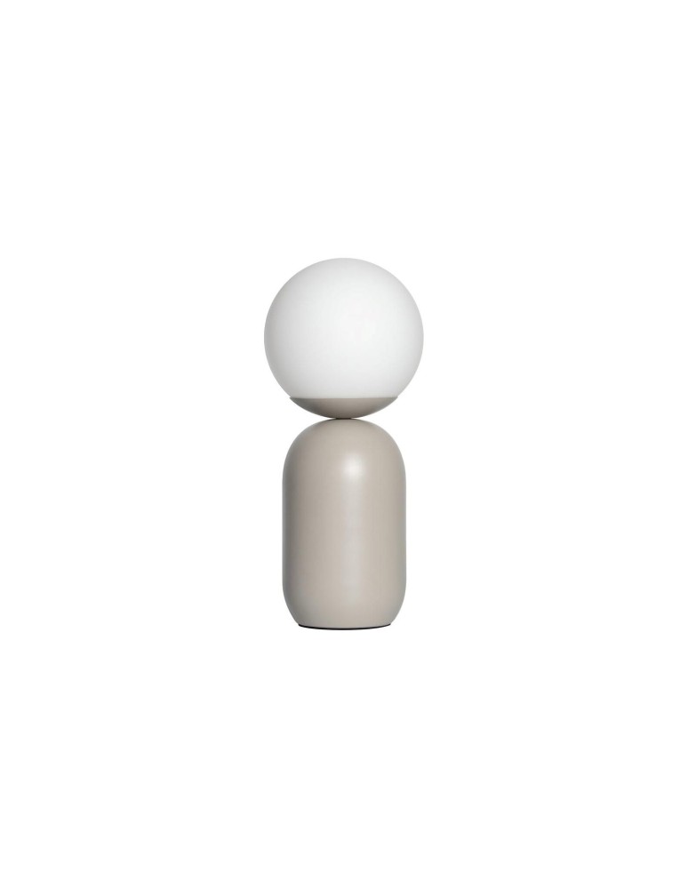 Scandinavian style table lamps - NORDLUX NOTTI Table Lamp E14 25W Metal Grey 2011035010 - product kolory-swiatla.pl 2