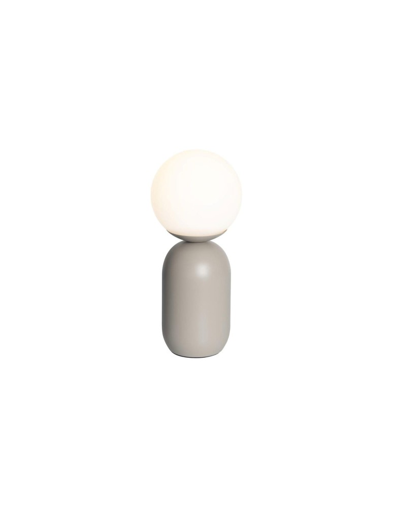 Scandinavian style table lamps - NORDLUX NOTTI Table Lamp E14 25W Metal Grey 2011035010 - product kolory-swiatla.pl 3