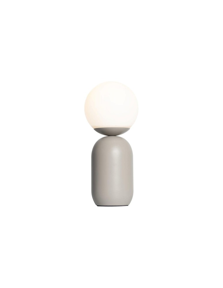 Scandinavian style table lamps - NORDLUX NOTTI Table Lamp E14 25W Metal Grey 2011035010 - product kolory-swiatla.pl 4