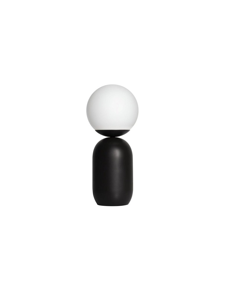 Scandinavian style table lamps - NORDLUX NOTTI Table Lamp E14 25W Metal Black 2011035003 - product kolory-swiatla.pl 4