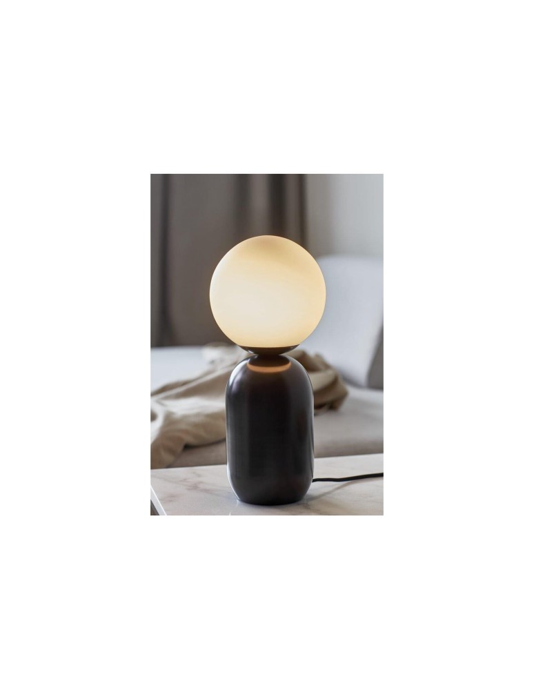 Scandinavian style table lamps - NORDLUX NOTTI Table Lamp E14 25W Metal Black 2011035003 - product kolory-swiatla.pl 6