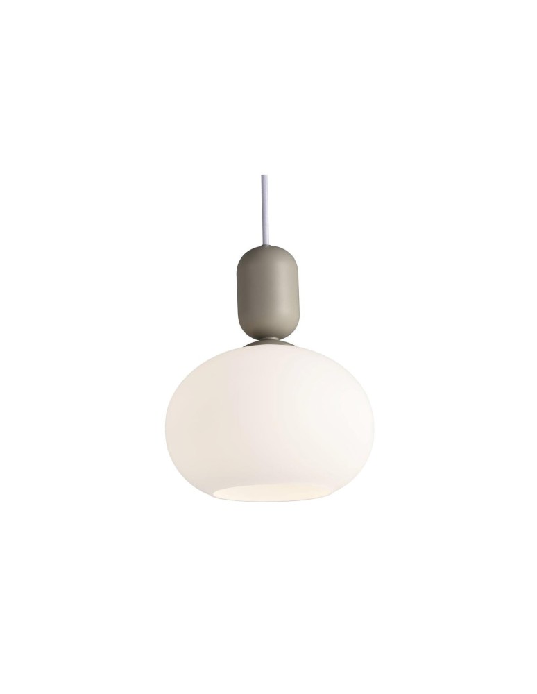 Pendant lamps spheres - NORDLUX NOTTI Pendant Lamp E27 40W Grey 2011003010 - product kolory-swiatla.pl 2