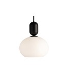Pendant lamps spheres - NORDLUX NOTTI Pendant Lamp E27 40W Black 2011003003 - product 1