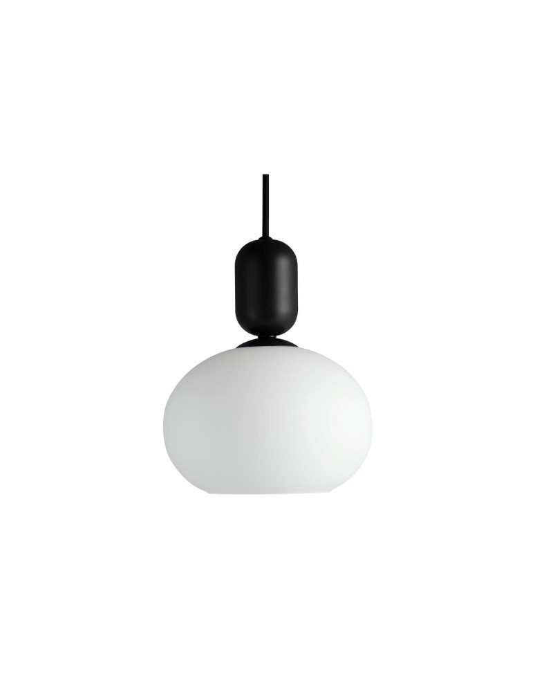 Pendant lamps spheres - NORDLUX NOTTI Pendant Lamp E27 40W Black 2011003003 - product kolory-swiatla.pl 3