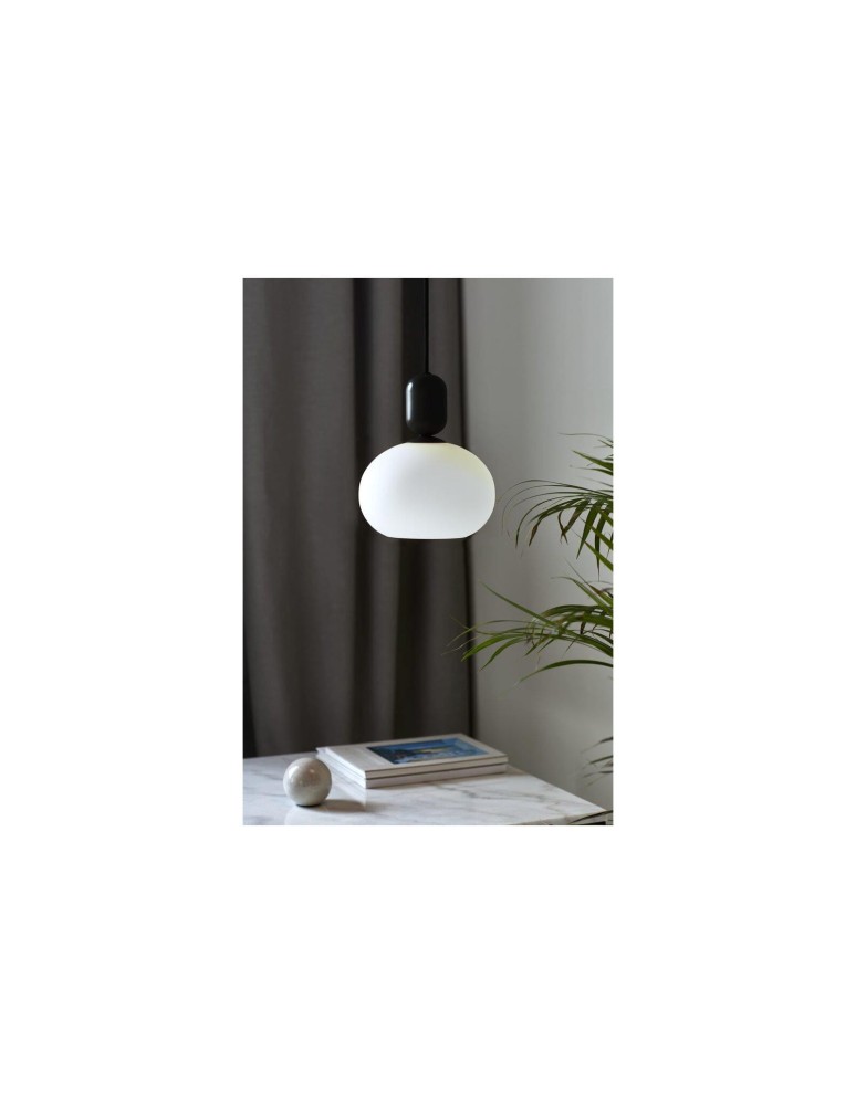 Pendant lamps spheres - NORDLUX NOTTI Pendant Lamp E27 40W Black 2011003003 - product kolory-swiatla.pl 5