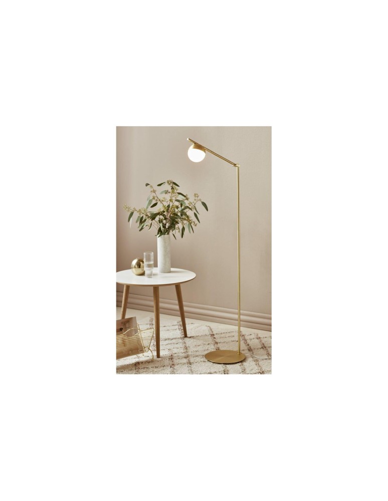 Broken floor lamps - NORDLUX CONTINA Floor Lamp G9 5W Metal Brass 2010994035 - product kolory-swiatla.pl 8