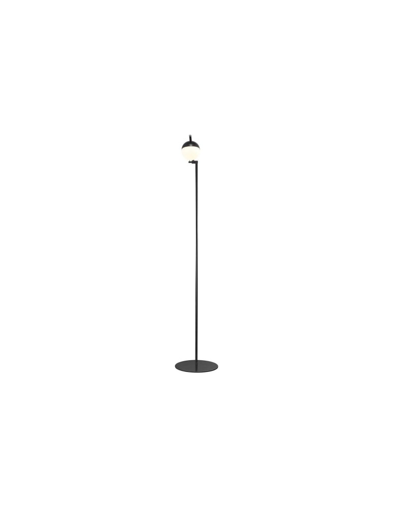 Broken floor lamps - NORDLUX CONTINA Floor Lamp G9 5W Metal Black 2010994003 - product kolory-swiatla.pl 5
