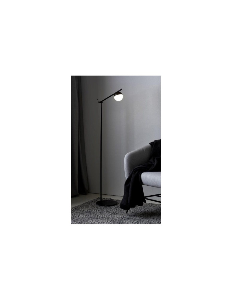 Broken floor lamps - NORDLUX CONTINA Floor Lamp G9 5W Metal Black 2010994003 - product kolory-swiatla.pl 7