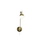 Cantilever wall lamps - NORDLUX CONTINA Wall lamp Wall lamp G9 5W Metal Brass 2010971035 - product 1
