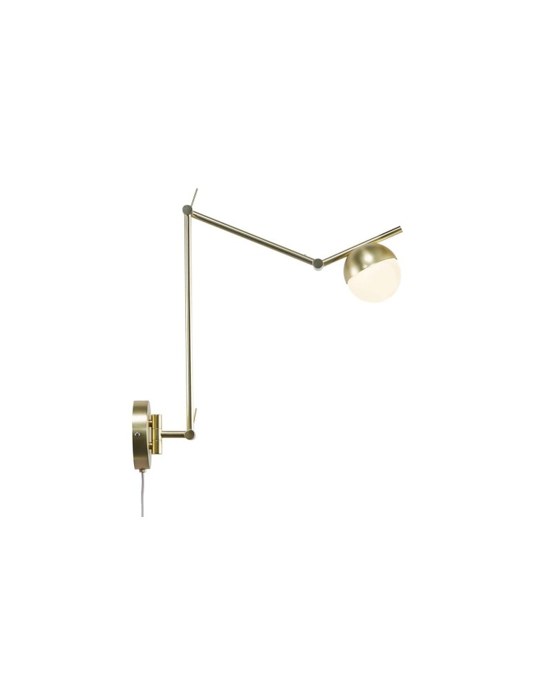 Cantilever wall lamps - NORDLUX CONTINA Wall lamp Wall lamp G9 5W Metal Brass 2010971035 - product kolory-swiatla.pl 3