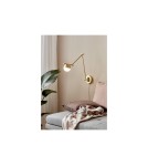 Cantilever wall lamps - NORDLUX CONTINA Wall lamp Wall lamp G9 5W Metal Brass 2010971035 - product 5