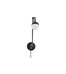 Cantilever wall lamps - NORDLUX CONTINA Wall lamp Wall lamp G9 5W Metal Black 2010971003 - product 1