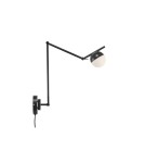 Cantilever wall lamps - NORDLUX CONTINA Wall lamp Wall lamp G9 5W Metal Black 2010971003 - product 2