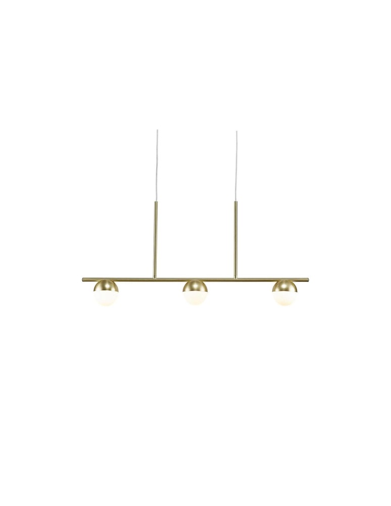 Pendant lamps spheres - NORDLUX CONTINA Pendant Lamp G9 5W Metal Brass 2010953035 - product kolory-swiatla.pl 2
