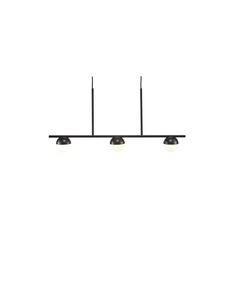 Pendant lamps - NORDLUX CONTINA Pendant Lamp G9 5W Metal Black 2010953003 - product kolory-swiatla.pl 2